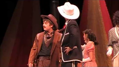 Caleb playing Pawnee Bill  in Annie Get your gun b...