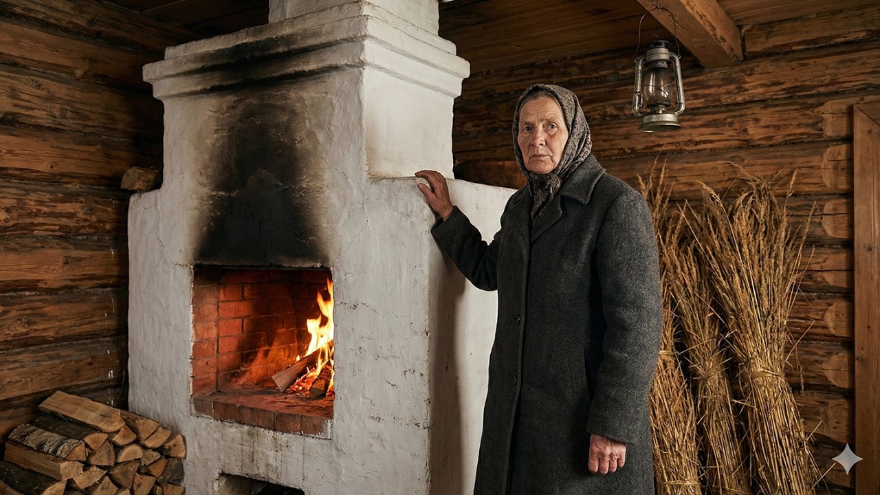 Her Cabin Had No Firewood and No Coal — Until Neighbors Found Her Floor Hot at 40 Below