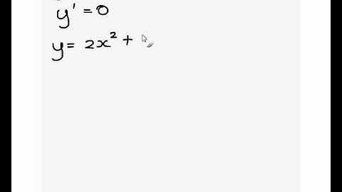 Basic Differentiation