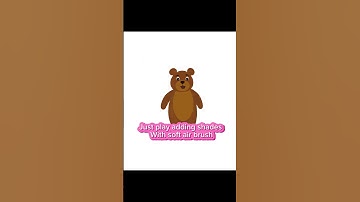 Cute teddy drawing procreate #digitalarttutorial #digitalart #illustration #youtubeshorts #yt_shorts