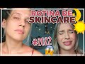 MINHA ROTINA DE SKINCARE - Pele Mista com Tendência à Acne