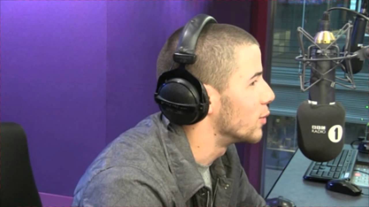 Nick Jonas Grimmy BBC Radio 1 2016