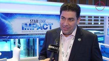 Nidal Othman from Starlink talks to GITEX Live at GITEX 2019
