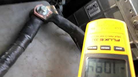 Test JS alternator in Toyota