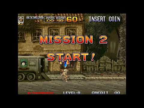 Metal Slug 4 (Arcade) - (Longplay - Fio Germi | Level 8 Difficulty | All Secrets)