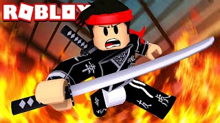 JE SUIS ENTRÉ À L'ÉCOLE DES NINJAS DE ROBLOX ET JE SUIS DEVENU UN VRAI NINJA ! (Ninja Training Obby) screenshot 4