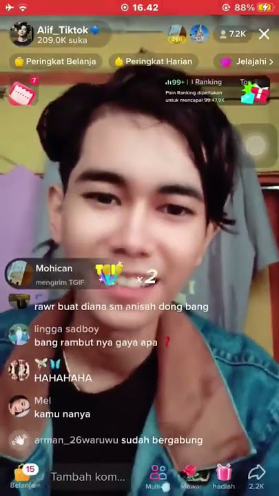 Dilan Kamu nanya akhirnya kesal juga ditanya tanya. #Short #alif #kamunanya