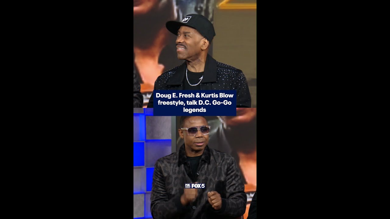 Doug E. Fresh & Kurtis Blow freestyle, talk D.C. Go-Go legends