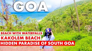 Kakolem Beach - The Hidden Paradise Of South Goa | Waterfalls On The Beach | Goa Vlog | Goa 2021 |