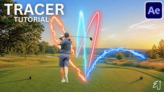 How to Make a Golf Shot Tracer in After Effects | Saber