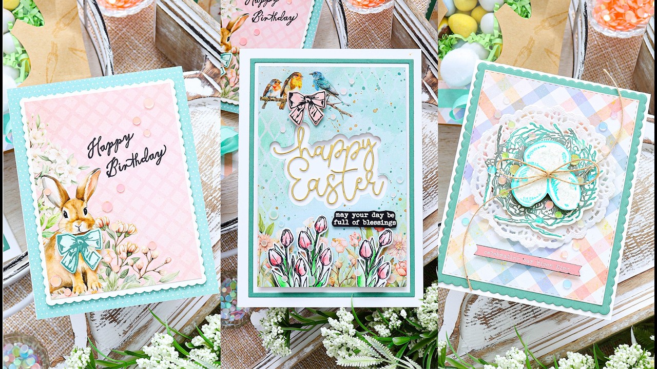 3 Cards, 1 Kit! Limited Edition Easter Kit from Simon Says Stamp!