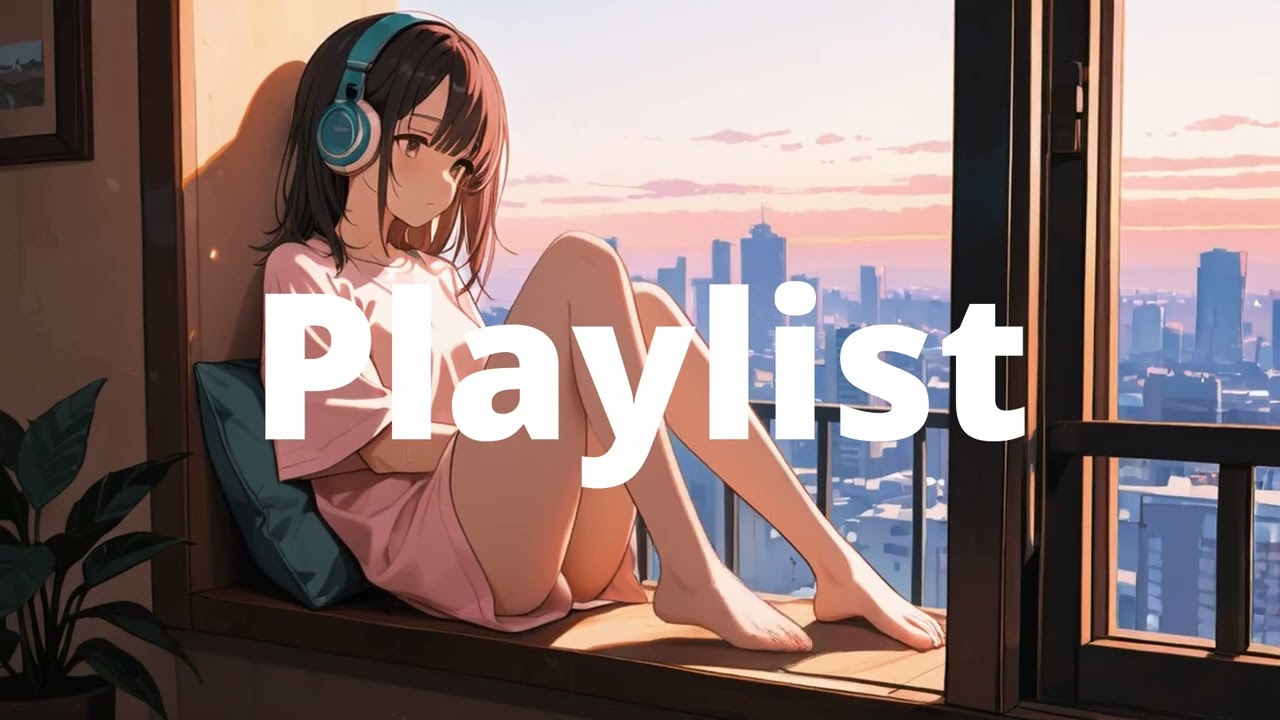 [Playlist] 노을이 내려앉은 창가, 유난히 긴 하루를 끝내고 퇴근할 때 / Sunset Window & Finally Going Home [Code & Chill #05]