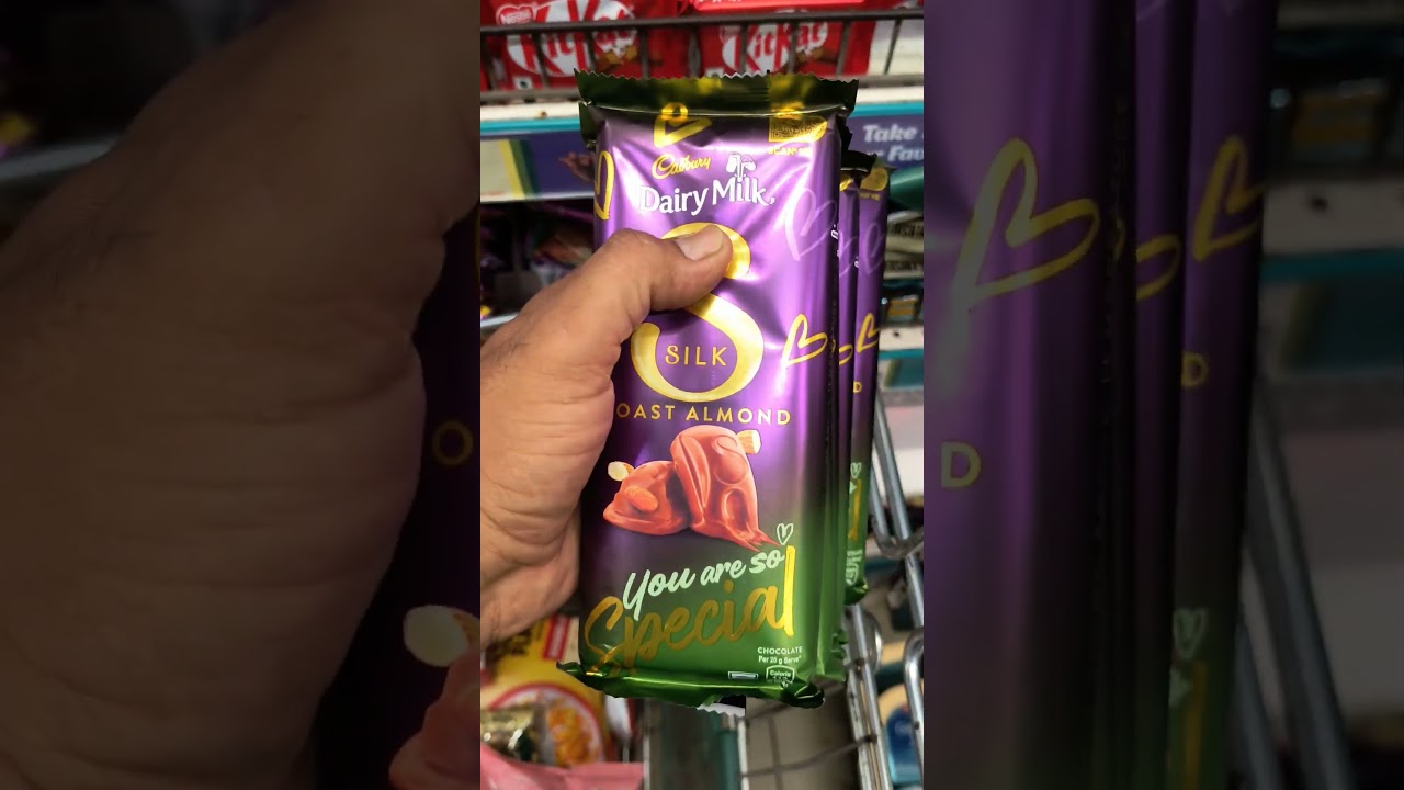 Cadbury dairy milk roast almond chocolate