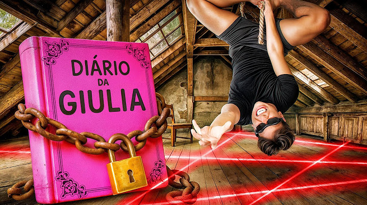 ENCONTREI O DIÁRIO SECRETO DA GIULIA!