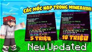 Mình đã NẠP 10 TRIỆU Vào SERVER Nhận MỐC NẠP SIÊU VIP VÀ CÁI KẾT | MINECRAFT MINEAHIHI