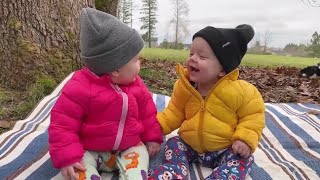 Try Not To Laugh - Funny Cute Baby Fake Crying || Peachy Vines
