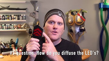 How To Easily Setup LED Strip Lighting for Props and Cosplay Tutorial