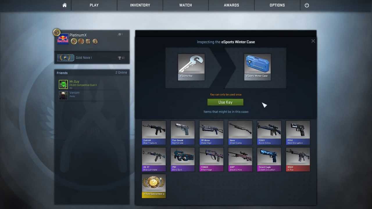 eSports Winter Case Opening - Got a Stat Trak! - CS GO