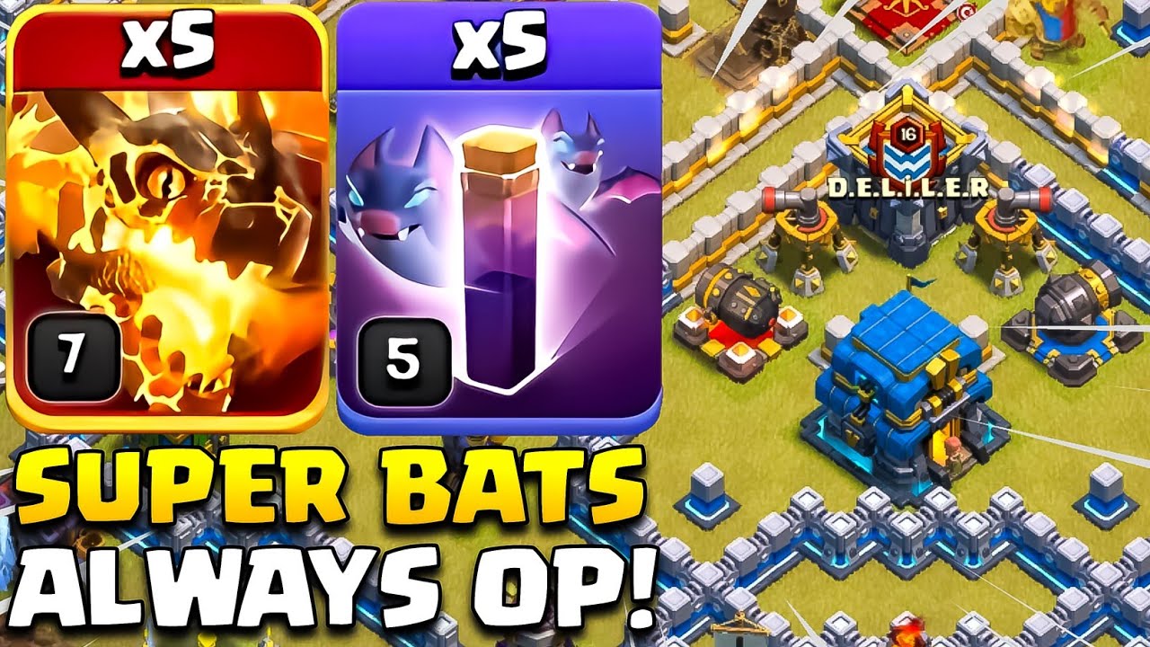 SUPER DRAGBAT ATTACK | Th12 Attack Strategy COC