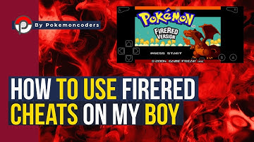 How to Use Pokemon FireRed Cheats with My Boy Emulator for Android