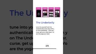 Top 5 Yoga Apps #shorts #short #shortvideo #shortsvideo screenshot 1