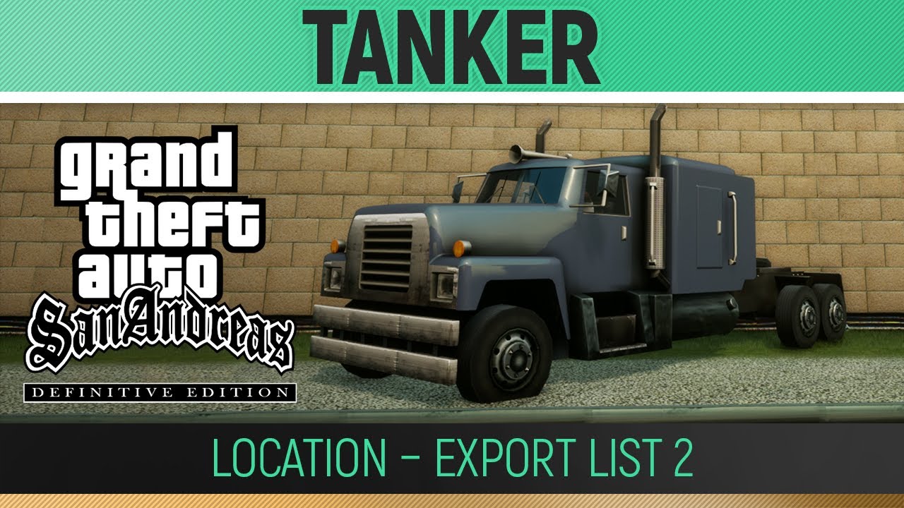 GTA San Andreas Definitive Edition: All Import / Export Car Locations