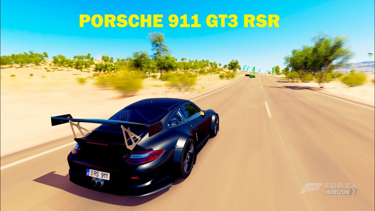 Forza Horizon 3 Porsche 911 GT3 RSR Forzathon YouTube