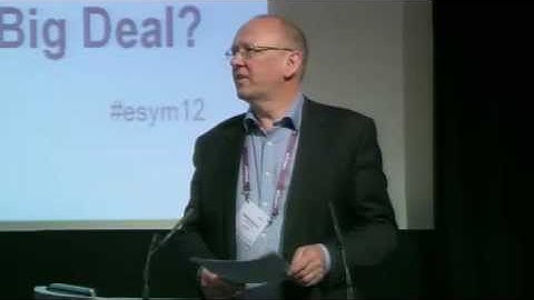 Introduction: Stephen Butcher at Eduserv Symposium 2012
