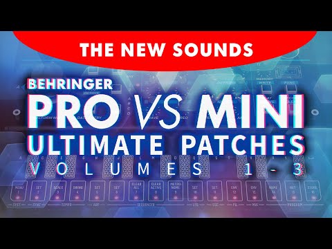BEHRINGER PRO VS MINI | The 100 All-New Presets / Sounds / Synth Patches!