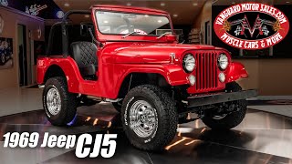 1969 Jeep Cj5 For Sale Vanguard Motor Sales #6149