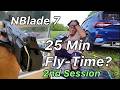 HGLRC NBlade 7 Repeat Session #2 Flytime 25 minit?
