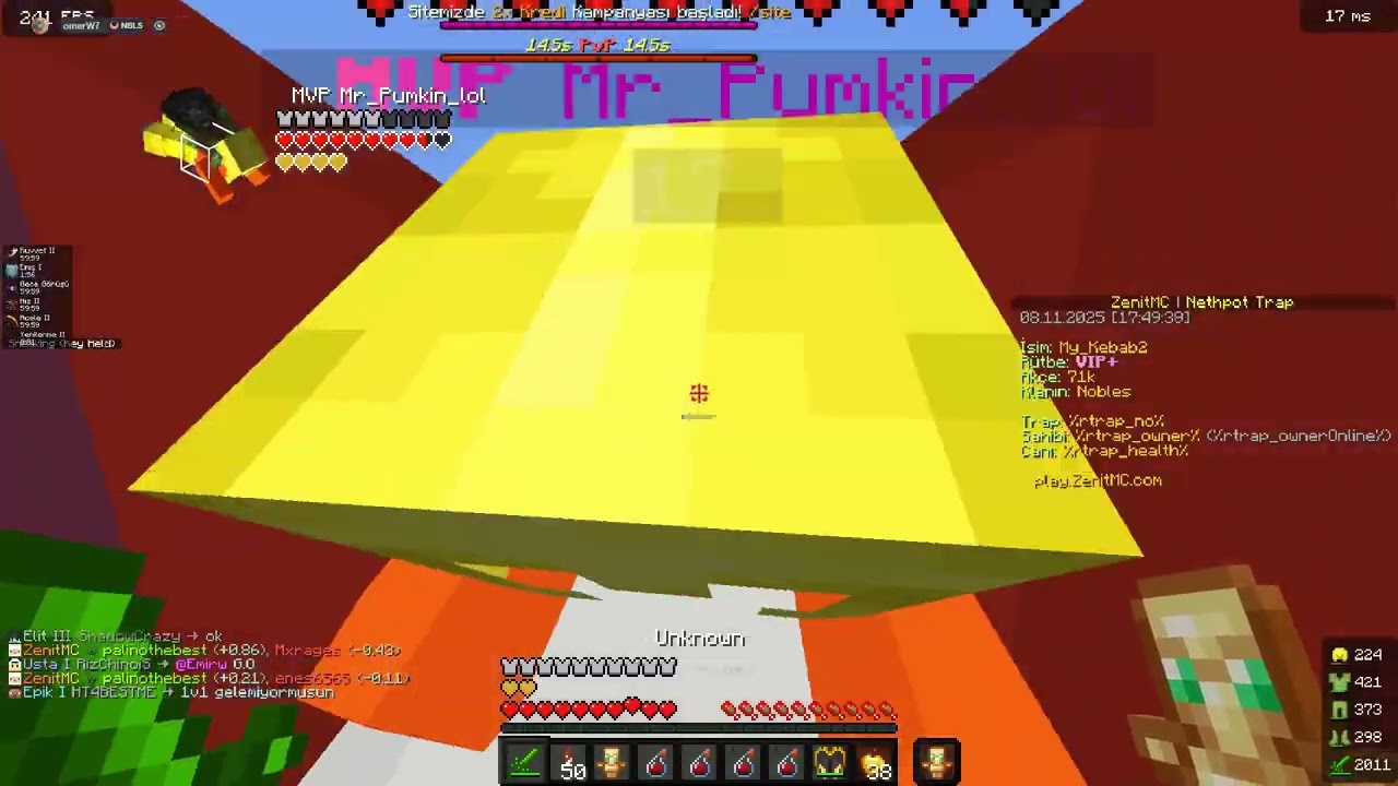 ZenitMc Elytra⚔️Kill Montage ⚔️ For My_Kebab