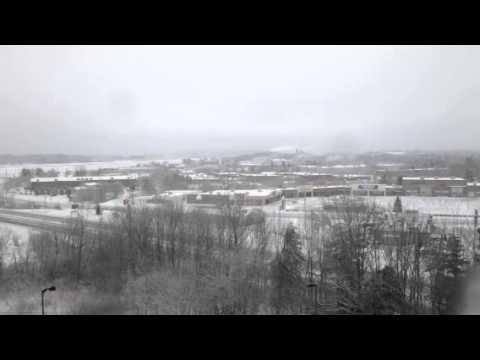 SoPo time lapse after January 3 snow/ice