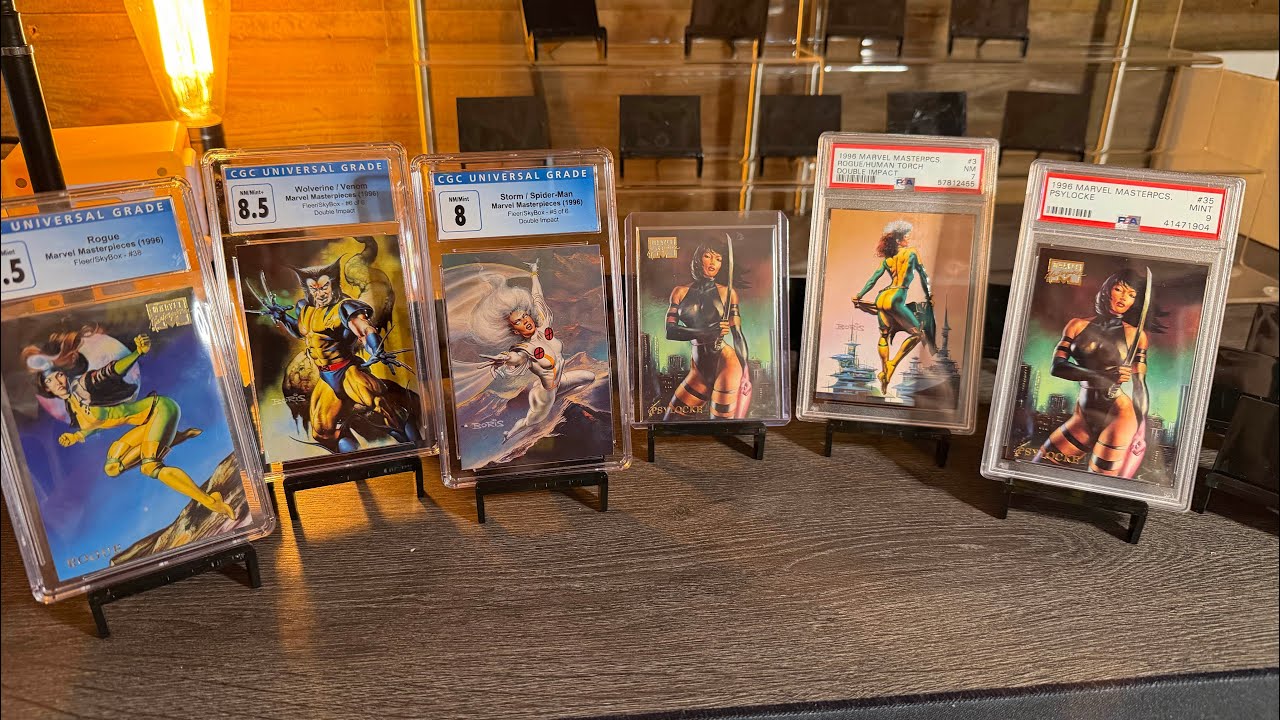 1996 Marvel Masterpieces Singles Sale