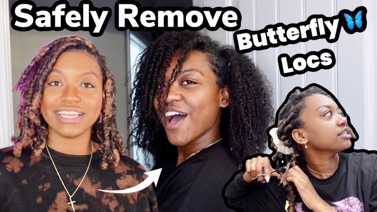 How To Take Out Butterfly Locs www.youtube.com
