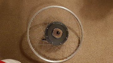 How to make an electric bike at home | DIY electric bicycle Part 2 - Wheel Building ( lacing )