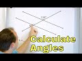 Calculating Angles in Geometry - [7-5-14]