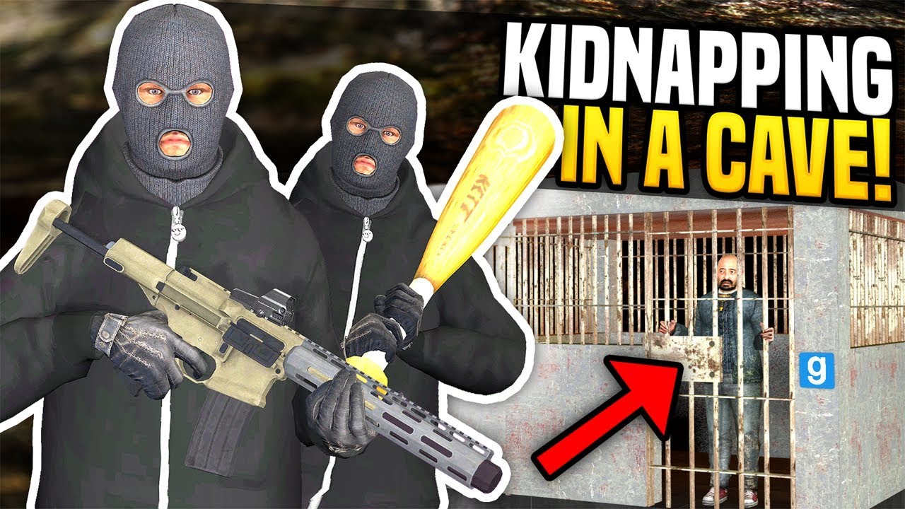 KIDNAPPING PLAYERS IN A CAVE - Gmod DarkRP | Kidnapper Roleplay! - YouTube