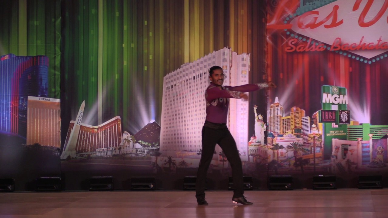 bachata dance Ashwin Raju Male Solo ULDC Thursday 2017