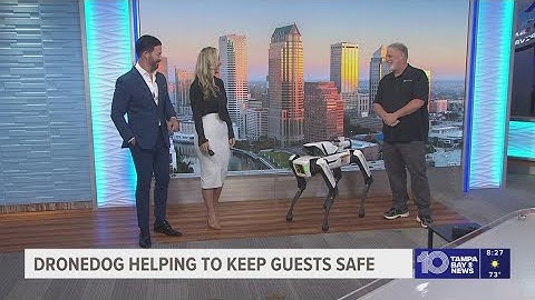 Asylon Robotics DroneDog providing state-of-the-art security