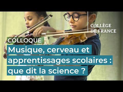 Musique, cerveau et apprentissages scolaires : que dit la science ? (1) - S. Dehaene (2023-2024)