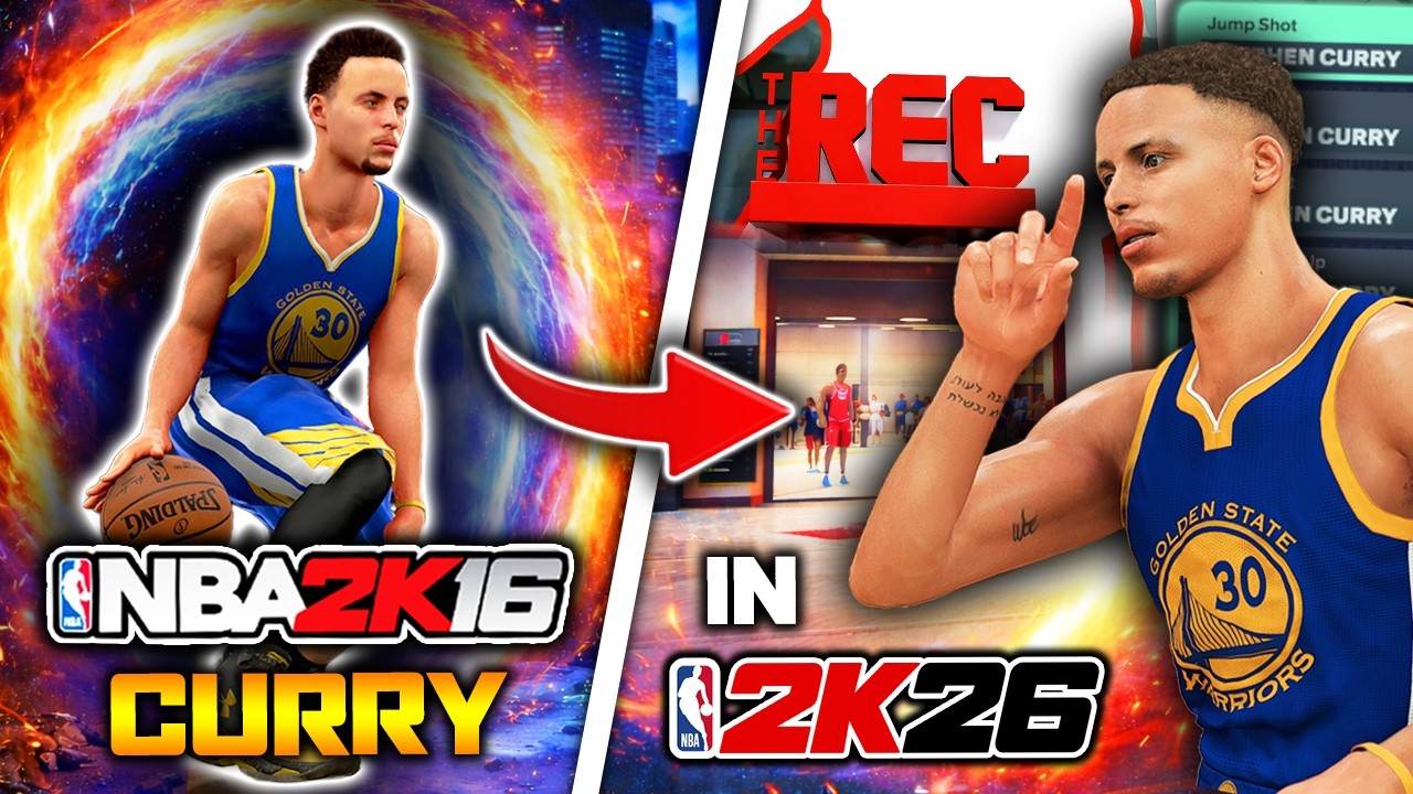 Random Rec, But I’m 2K16 Steph Curry (NBA 2K26)