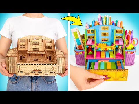 Video Lắp Ráp Hộp Đựng Đồ Hình Ngôi Nhà Nhiều Màu Sắc - youtube