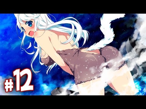 Видео: Sakura Shrine Girls # 12 Горячий источник