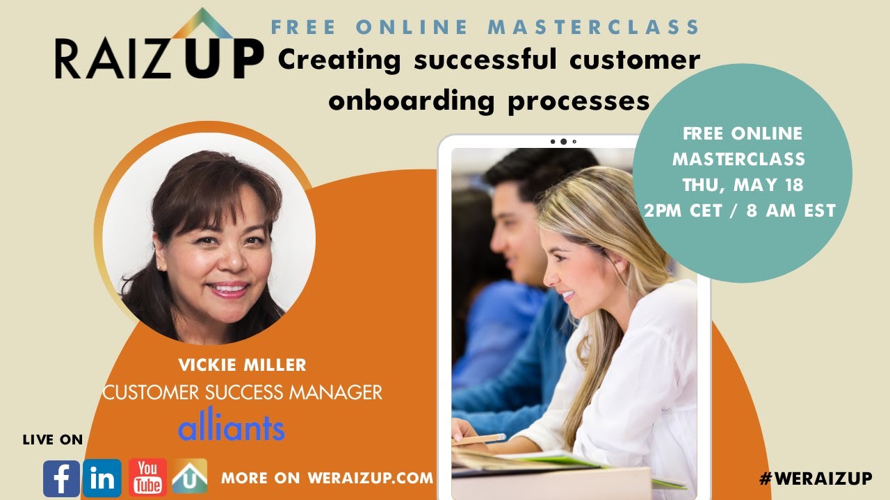 MASTERCLASS: Creating Successful Customer Onboarding Processes