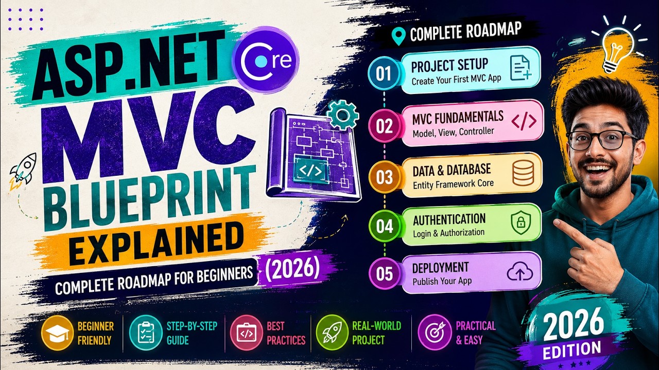 ASP.NET Core MVC Blueprint Explained | Complete Roadmap for Beginners ...