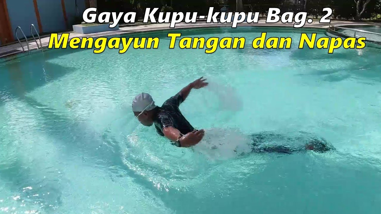 2020 Renang Gaya Kupu Kupu Untuk Pemula Bagian 2 Tangan Dan Napas Youtube