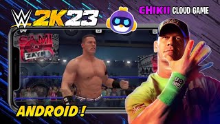 WWE 2k23 Android Gameplay (Full Match)🔥|| Chikii Cloud Game✌