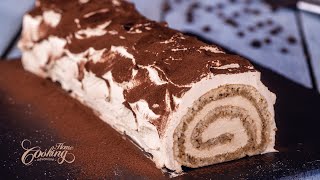 EasytoFollow Recipe for a Stunning Tiramisu Cake Roll