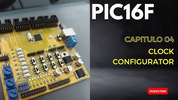 PROGRAMANDO PIC16F1939 CON LENGUAJE C DESDE CERO - CONFIGURACION DE CLOCK EXTERNO